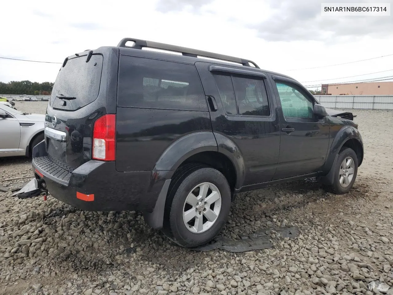 2011 Nissan Pathfinder S VIN: 5N1AR1NB6BC617314 Lot: 73682844