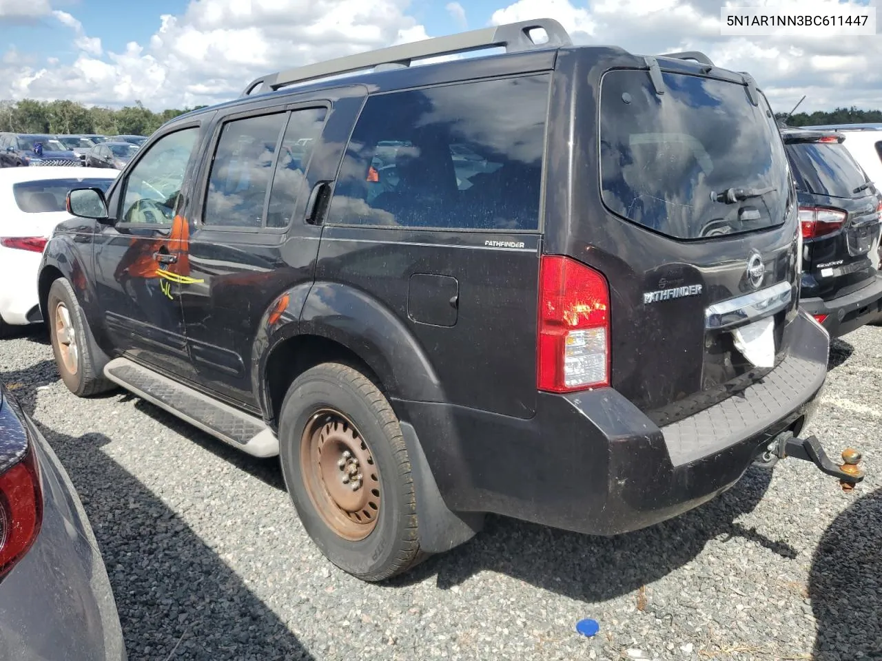 2011 Nissan Pathfinder S VIN: 5N1AR1NN3BC611447 Lot: 73999074