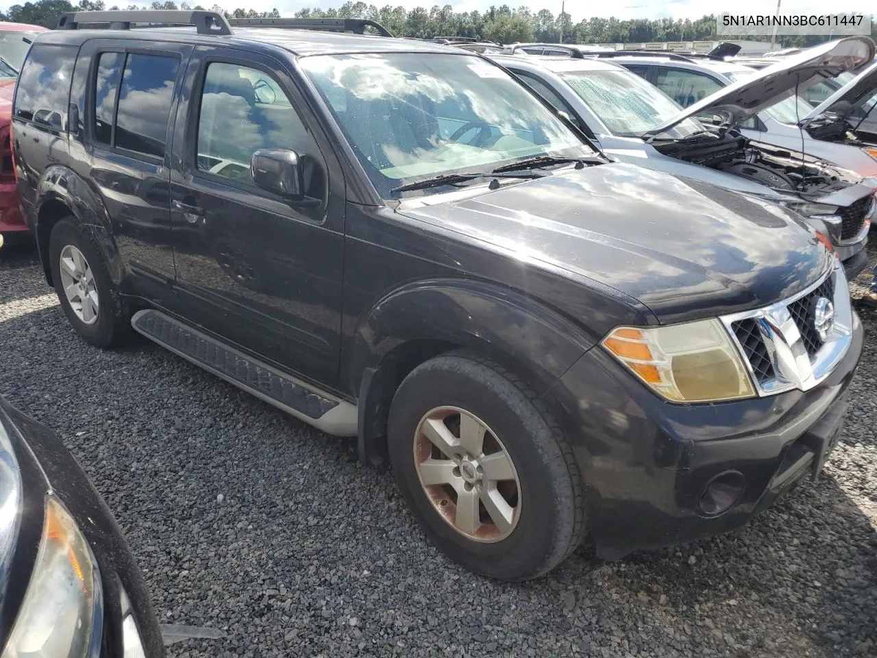 2011 Nissan Pathfinder S VIN: 5N1AR1NN3BC611447 Lot: 73999074