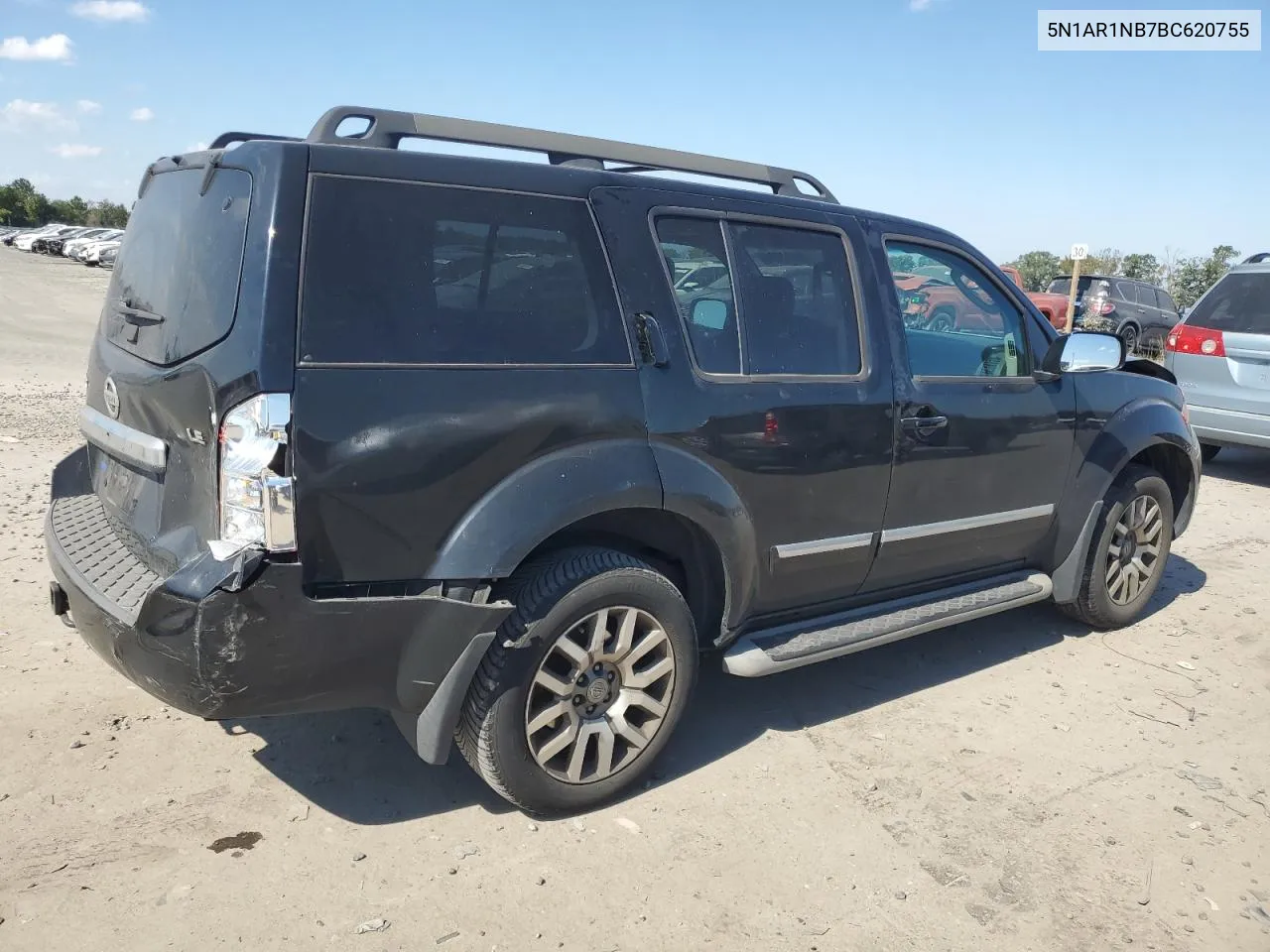 2011 Nissan Pathfinder S VIN: 5N1AR1NB7BC620755 Lot: 74883564