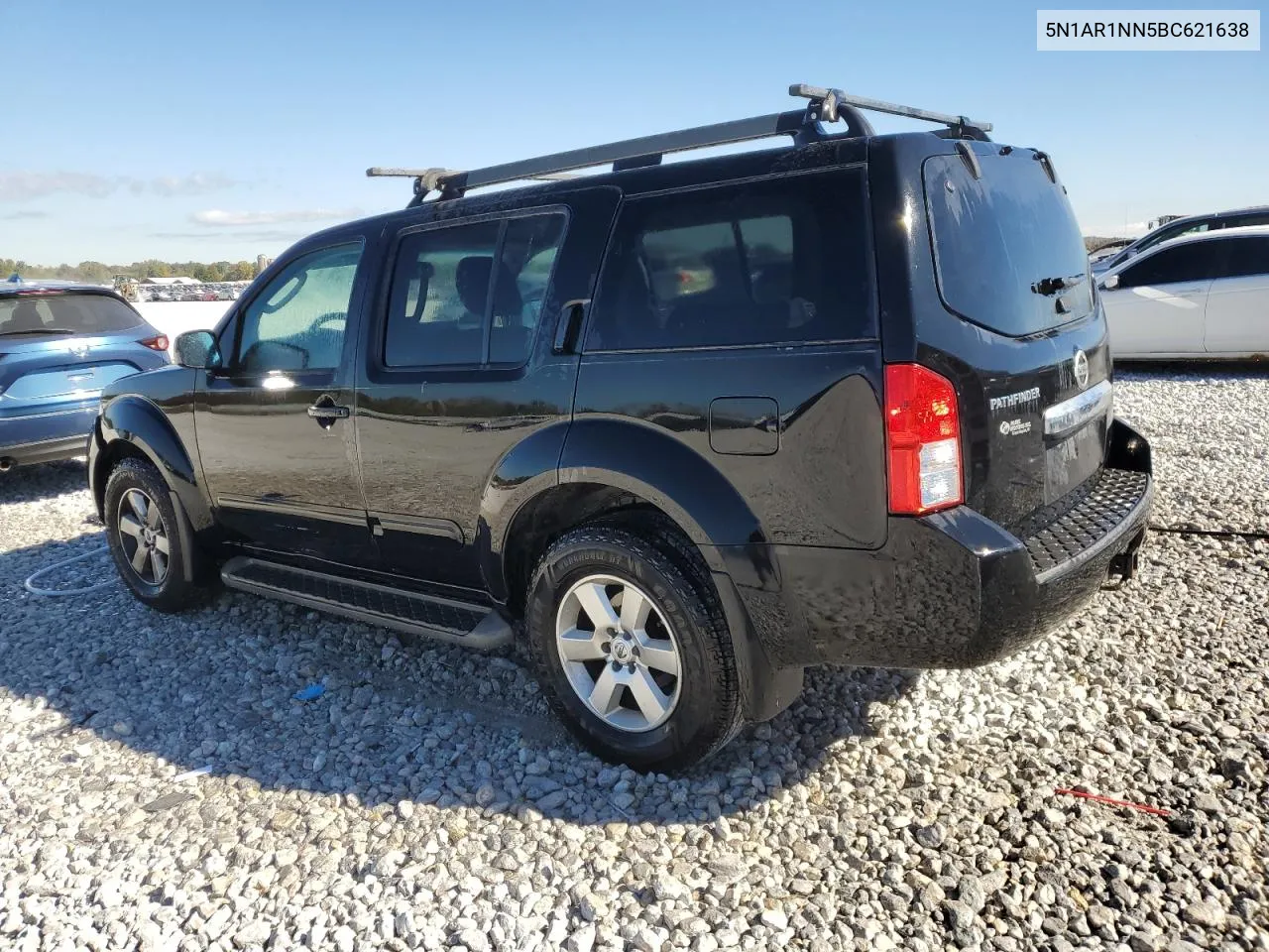 2011 Nissan Pathfinder S VIN: 5N1AR1NN5BC621638 Lot: 74964624