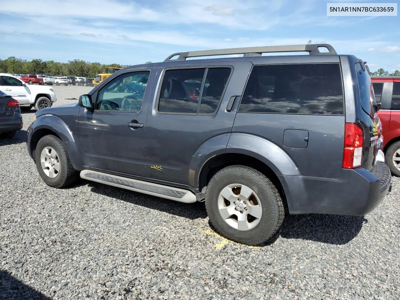 2011 Nissan Pathfinder S VIN: 5N1AR1NN7BC633659 Lot: 76145974