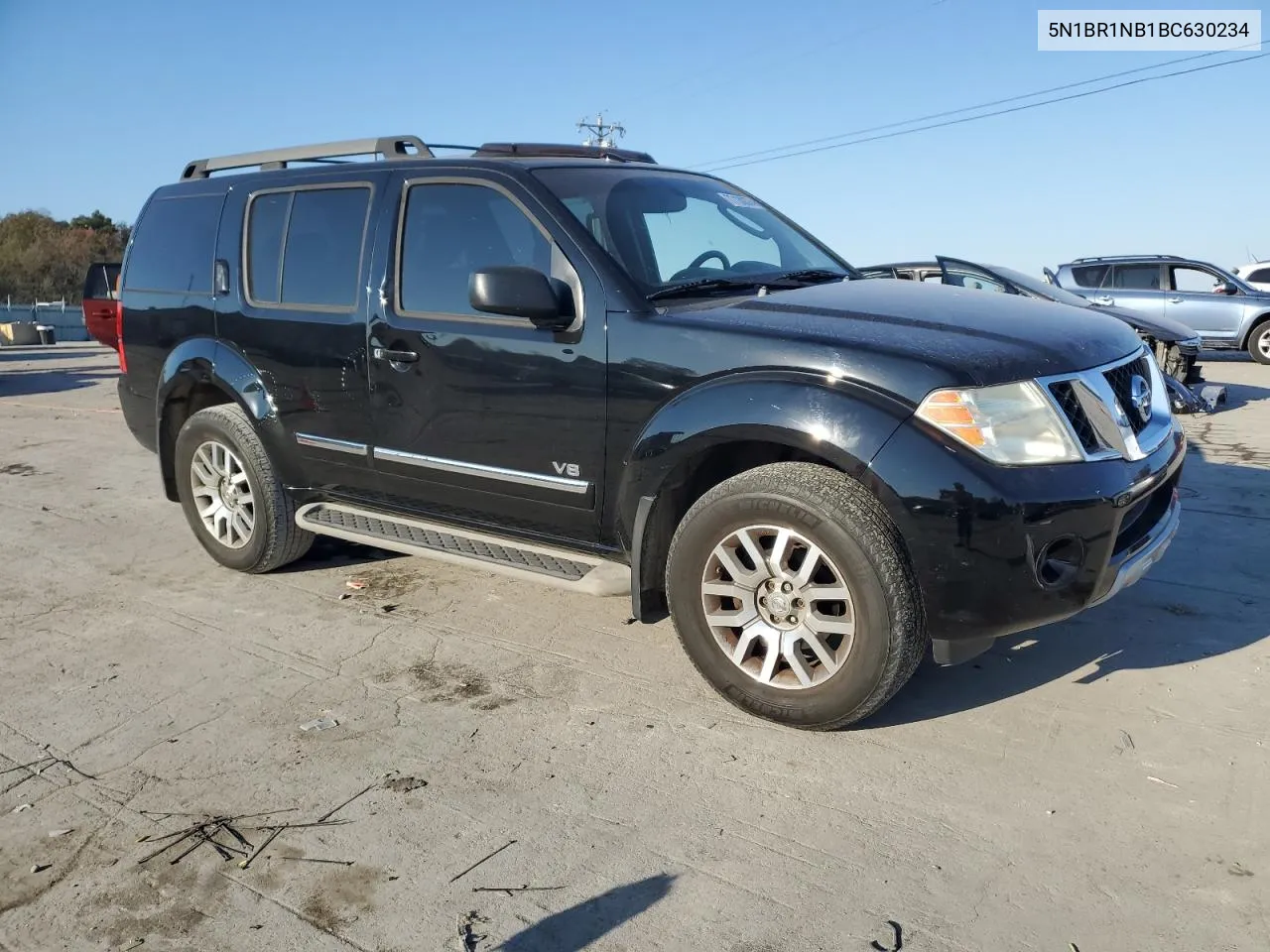 2011 Nissan Pathfinder Le VIN: 5N1BR1NB1BC630234 Lot: 77130374