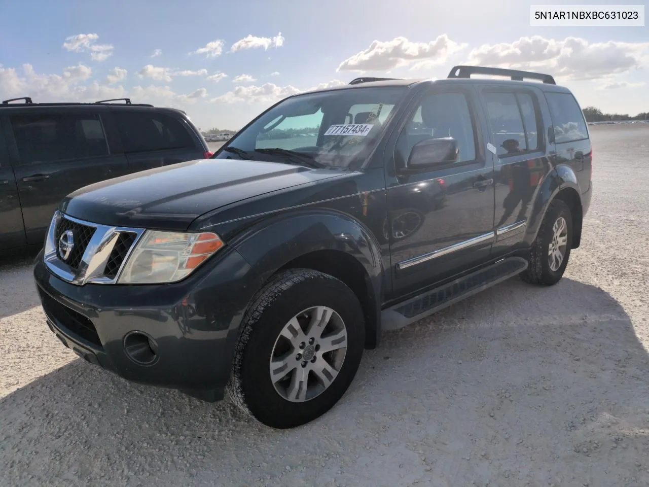 2011 Nissan Pathfinder S VIN: 5N1AR1NBXBC631023 Lot: 77157434