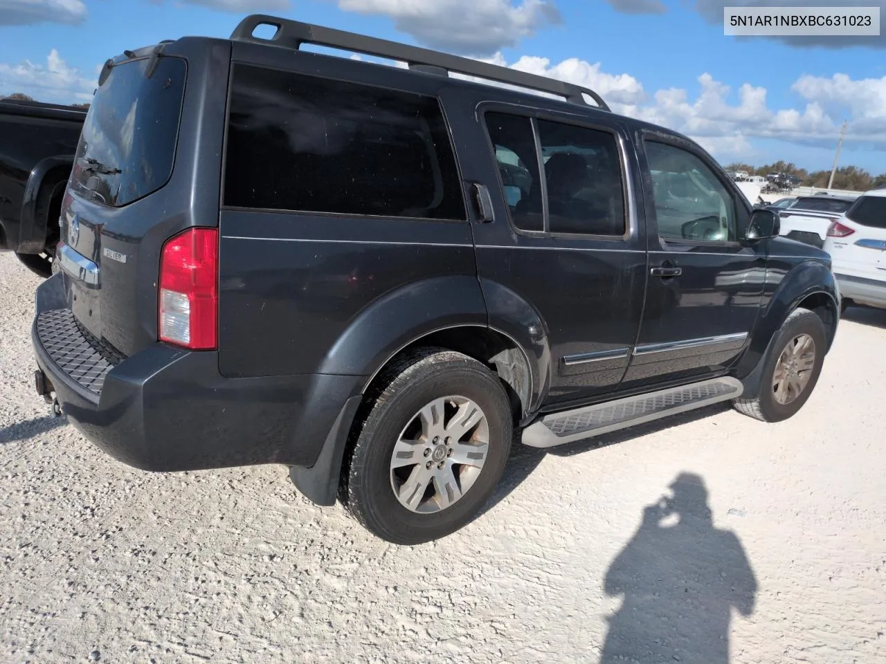 2011 Nissan Pathfinder S VIN: 5N1AR1NBXBC631023 Lot: 77157434