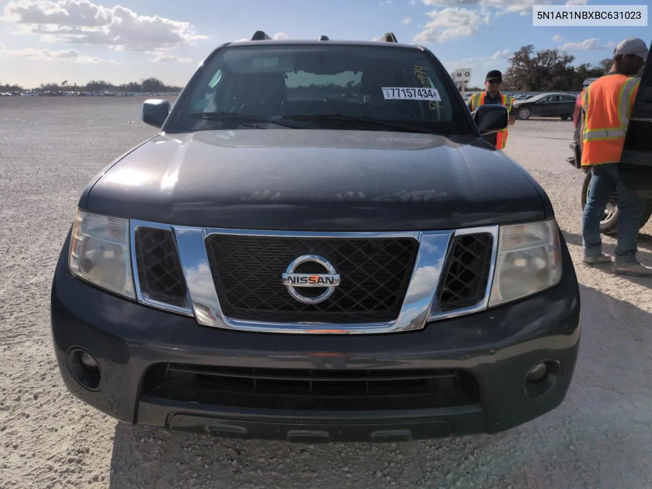 2011 Nissan Pathfinder S VIN: 5N1AR1NBXBC631023 Lot: 77157434