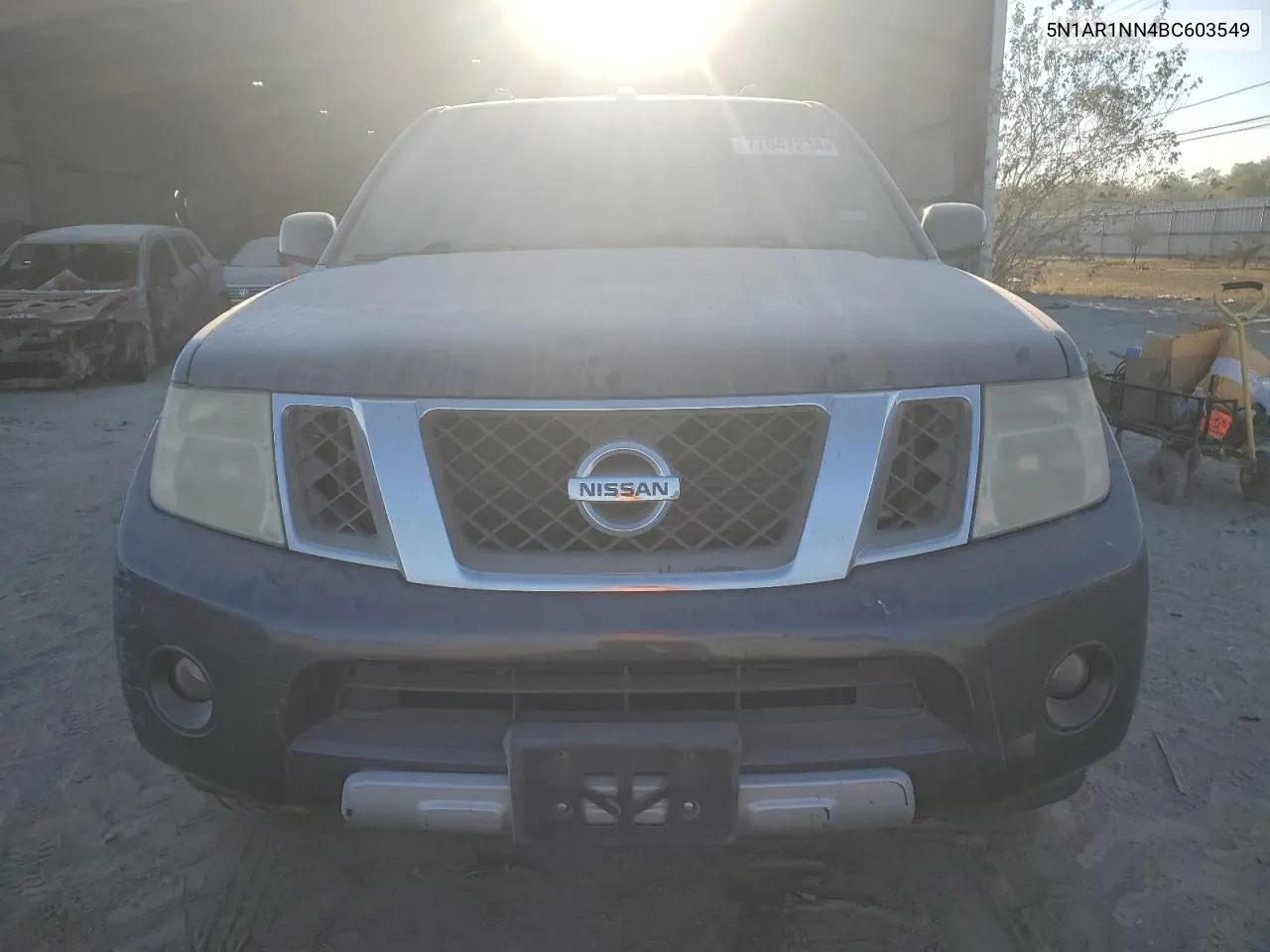 2011 Nissan Pathfinder S VIN: 5N1AR1NN4BC603549 Lot: 77647234