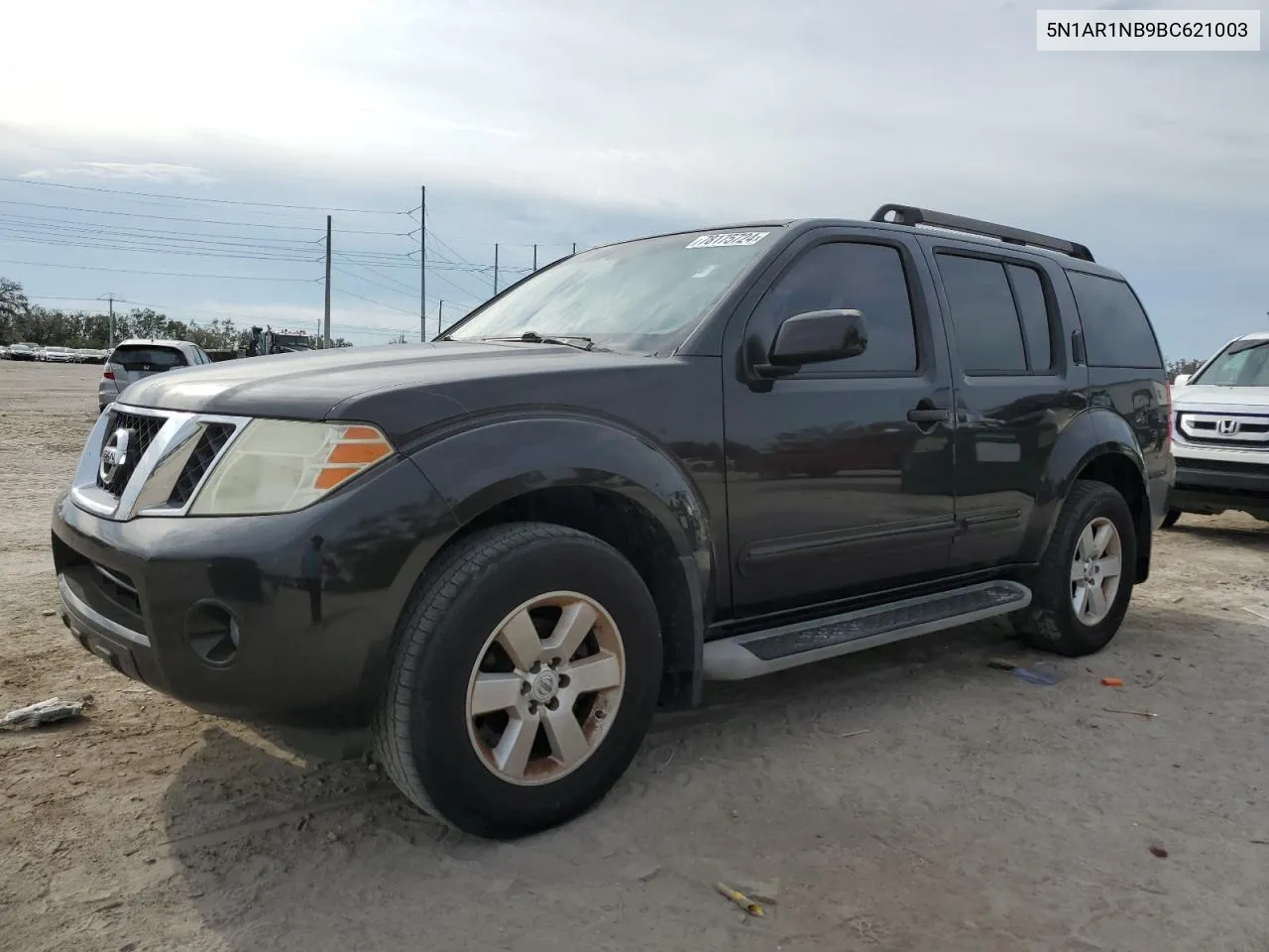 2011 Nissan Pathfinder S VIN: 5N1AR1NB9BC621003 Lot: 78175724