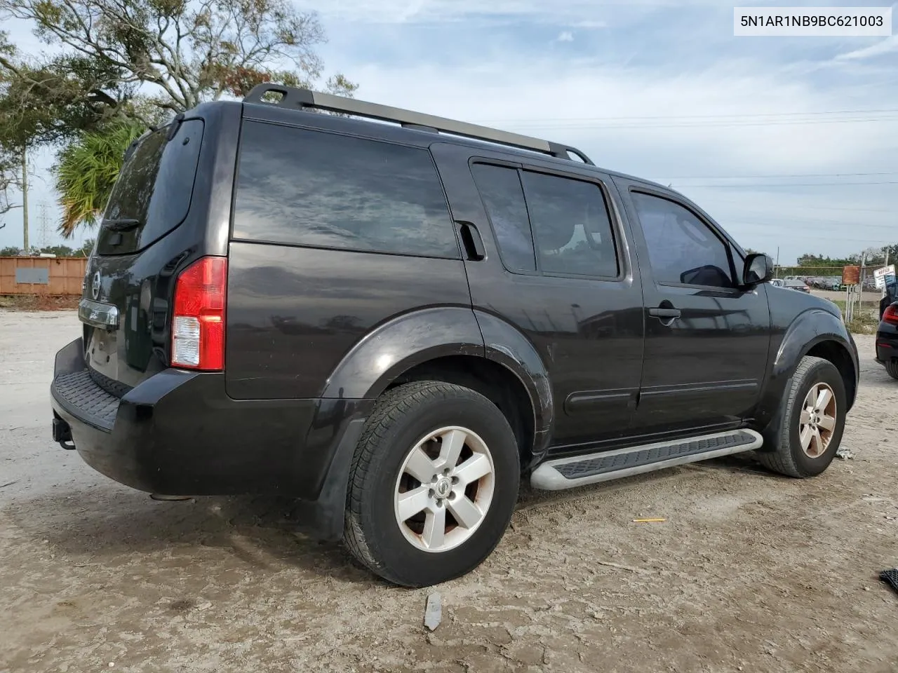 2011 Nissan Pathfinder S VIN: 5N1AR1NB9BC621003 Lot: 78175724