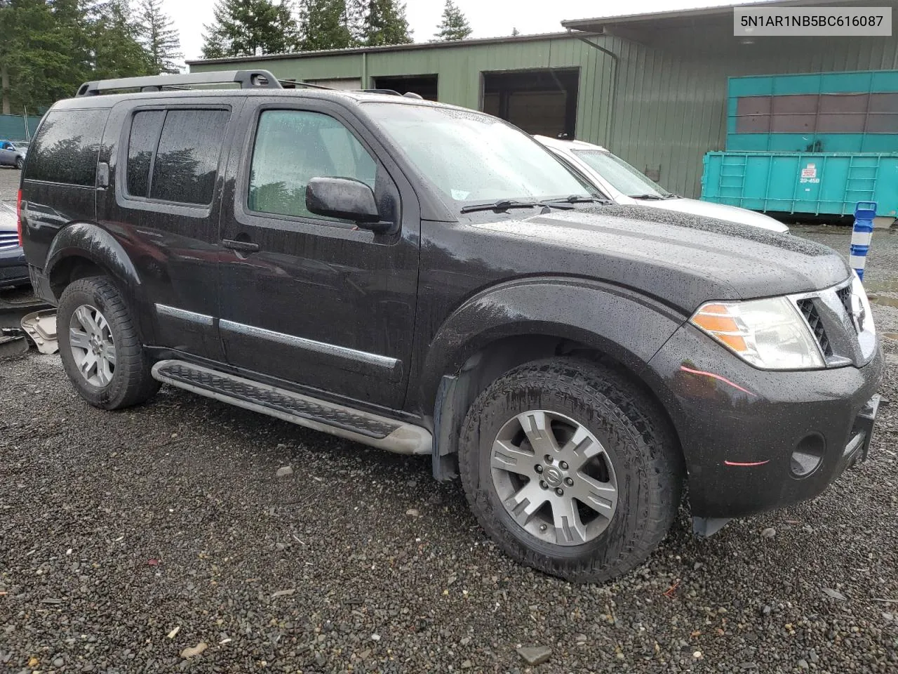 2011 Nissan Pathfinder S VIN: 5N1AR1NB5BC616087 Lot: 78691434