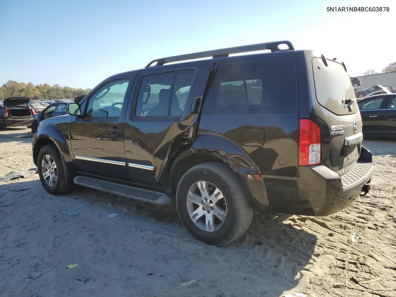 2011 Nissan Pathfinder S VIN: 5N1AR1NB4BC603878 Lot: 78932864