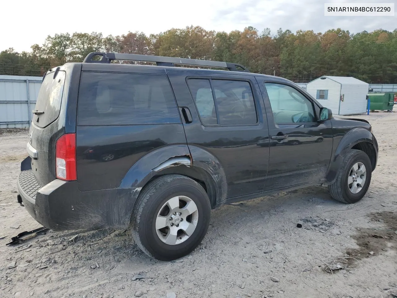 2011 Nissan Pathfinder S VIN: 5N1AR1NB4BC612290 Lot: 79162334