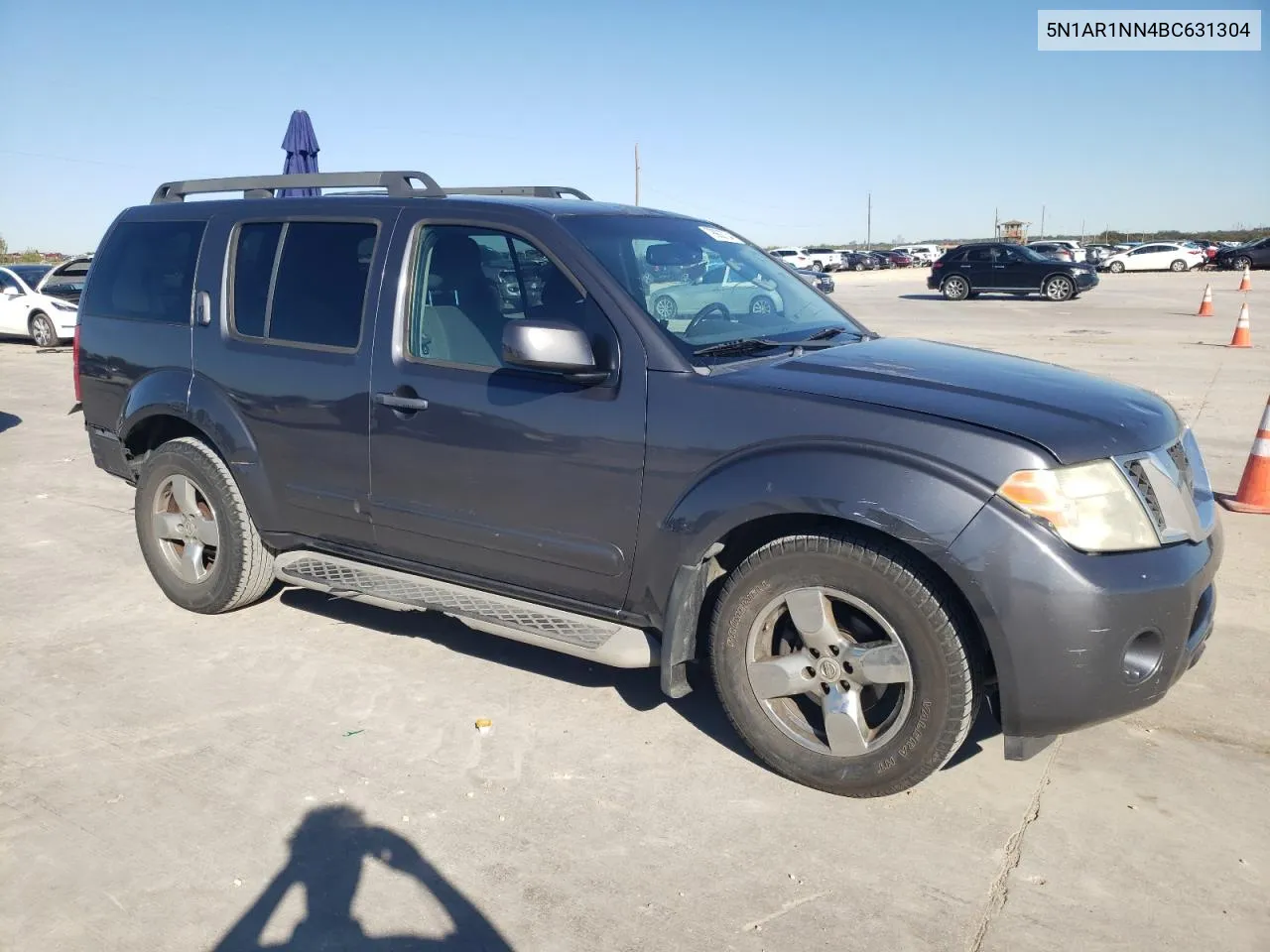 2011 Nissan Pathfinder S VIN: 5N1AR1NN4BC631304 Lot: 79903734