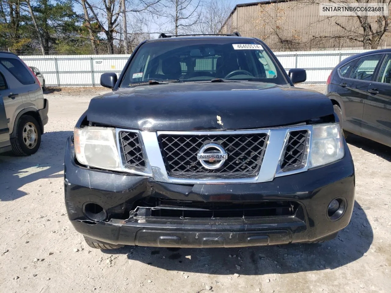 2012 Nissan Pathfinder S VIN: 5N1AR1NB6CC623681 Lot: 46469514