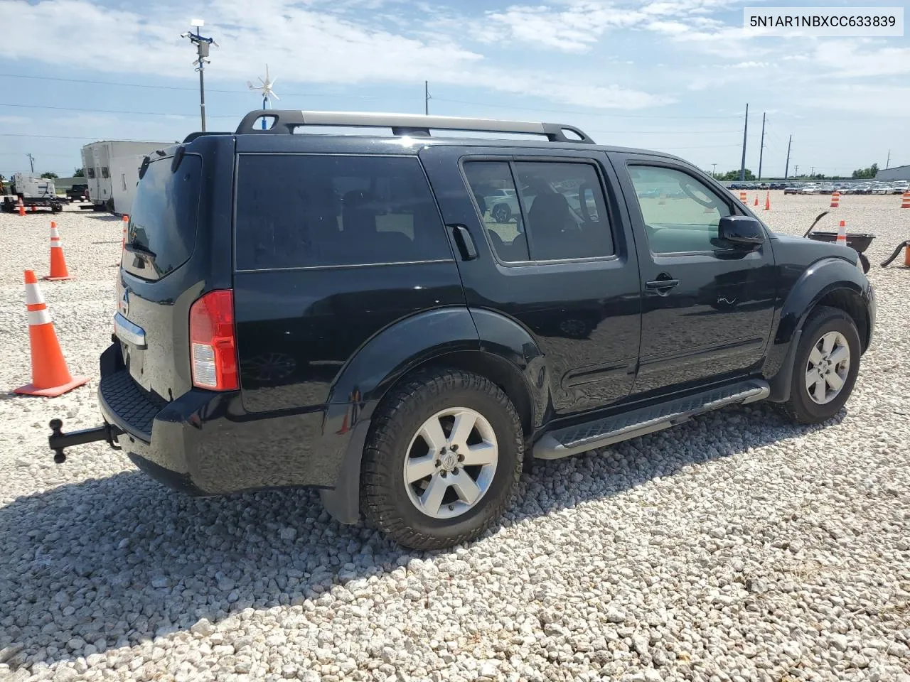 2012 Nissan Pathfinder S VIN: 5N1AR1NBXCC633839 Lot: 54461324