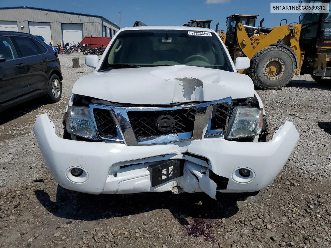 2012 Nissan Pathfinder S VIN: 5N1AR1NB0CC639312 Lot: 59283354