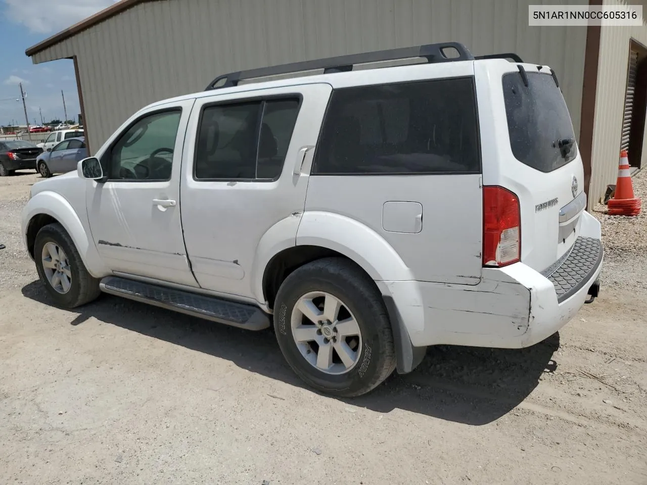 2012 Nissan Pathfinder S VIN: 5N1AR1NN0CC605316 Lot: 62082504