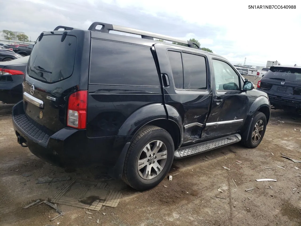 2012 Nissan Pathfinder S VIN: 5N1AR1NB7CC640988 Lot: 65000794