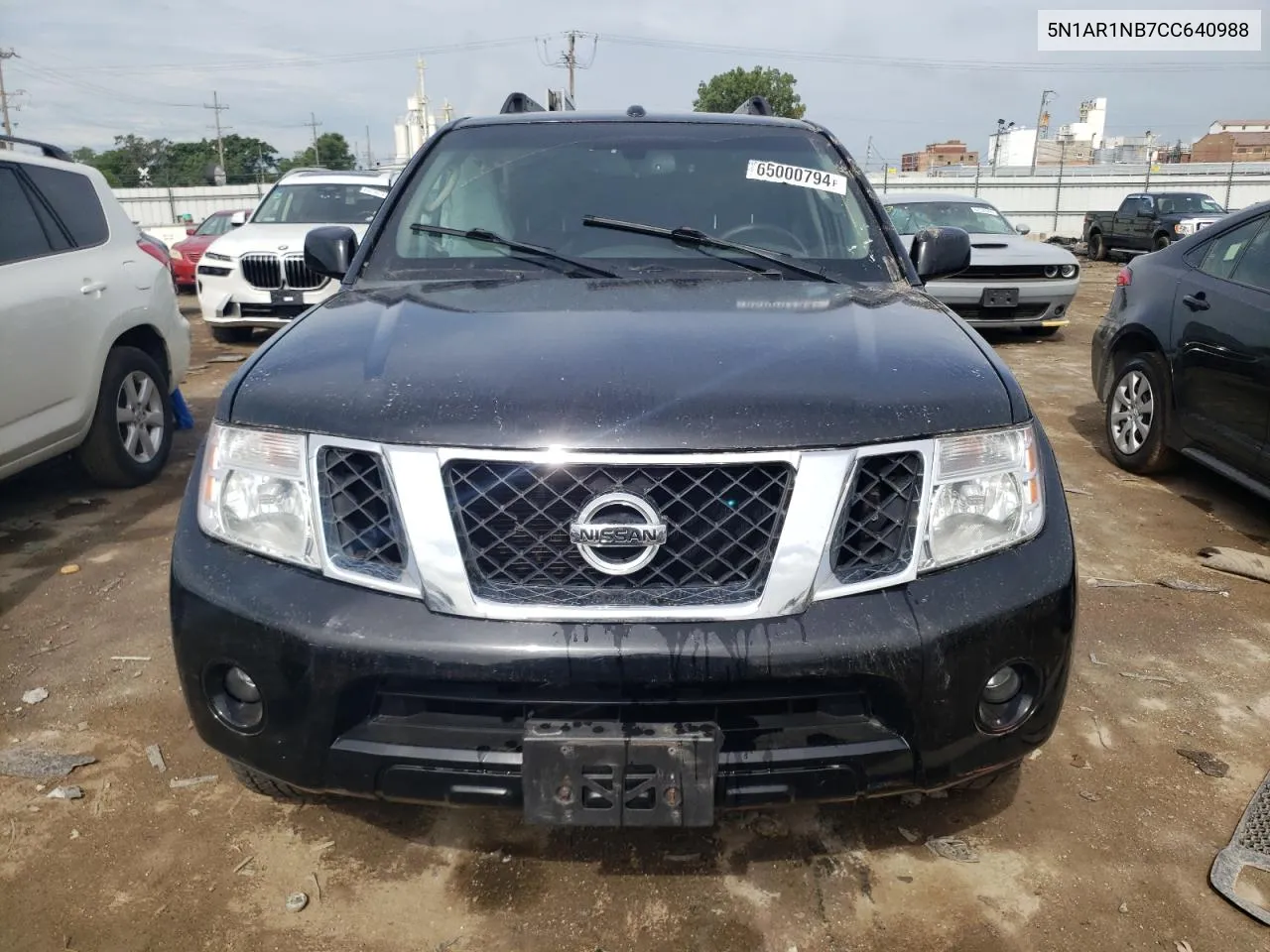 2012 Nissan Pathfinder S VIN: 5N1AR1NB7CC640988 Lot: 65000794