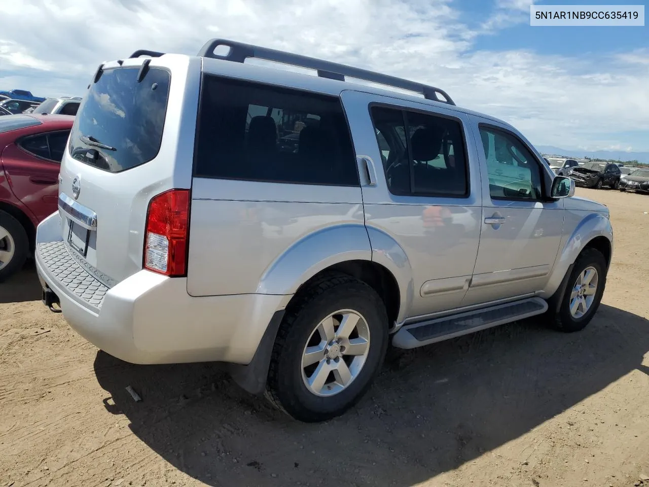 2012 Nissan Pathfinder S VIN: 5N1AR1NB9CC635419 Lot: 67235004