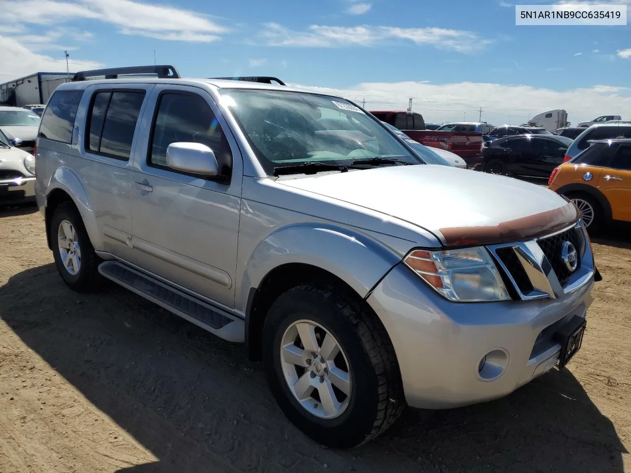 5N1AR1NB9CC635419 2012 Nissan Pathfinder S