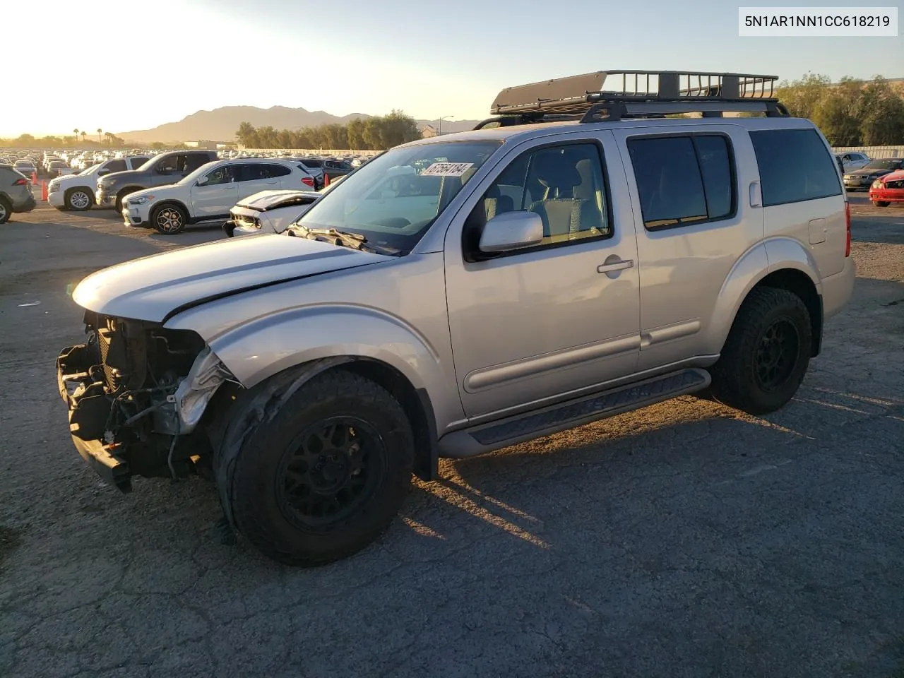 2012 Nissan Pathfinder S VIN: 5N1AR1NN1CC618219 Lot: 67564184