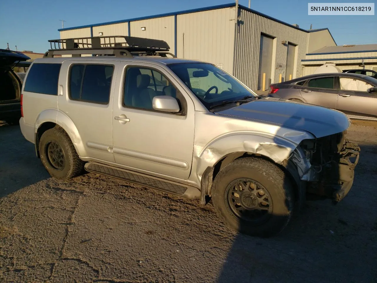 2012 Nissan Pathfinder S VIN: 5N1AR1NN1CC618219 Lot: 67564184