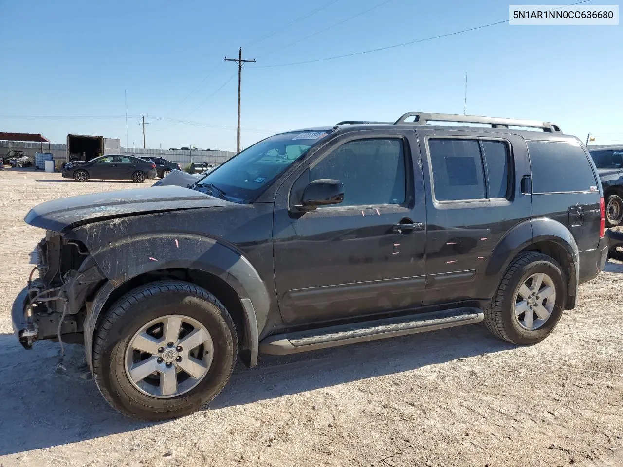 5N1AR1NN0CC636680 2012 Nissan Pathfinder S