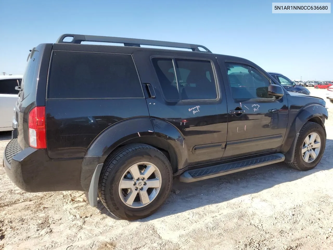 2012 Nissan Pathfinder S VIN: 5N1AR1NN0CC636680 Lot: 67920184