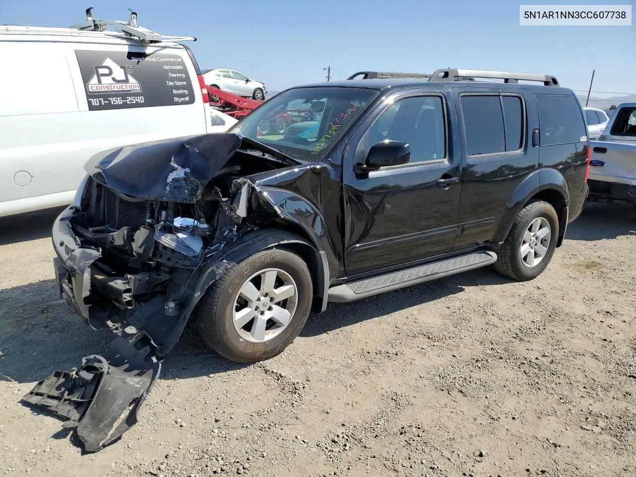 2012 Nissan Pathfinder S VIN: 5N1AR1NN3CC607738 Lot: 69247344