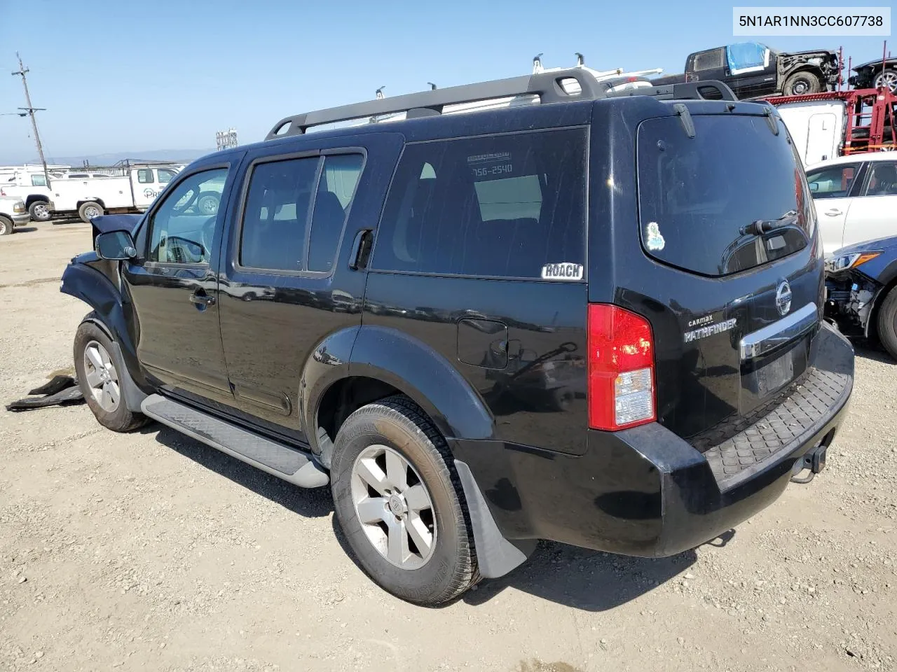 2012 Nissan Pathfinder S VIN: 5N1AR1NN3CC607738 Lot: 69247344