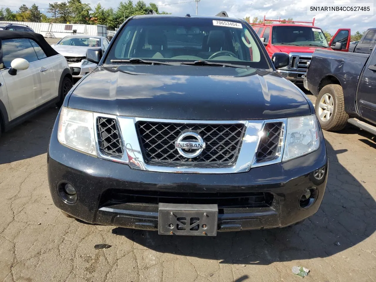 2012 Nissan Pathfinder S VIN: 5N1AR1NB4CC627485 Lot: 70653404