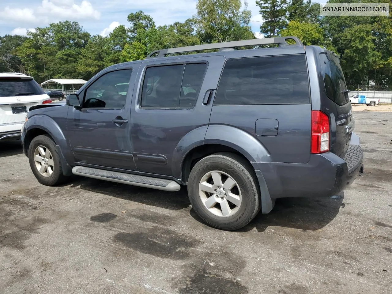 2012 Nissan Pathfinder S VIN: 5N1AR1NN8CC616368 Lot: 70802224