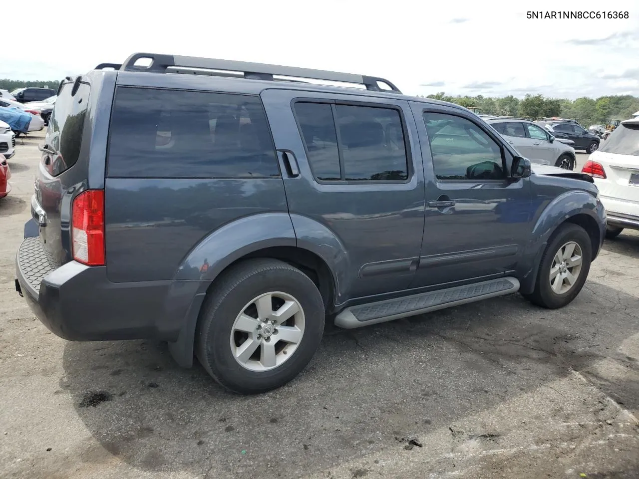 2012 Nissan Pathfinder S VIN: 5N1AR1NN8CC616368 Lot: 70802224