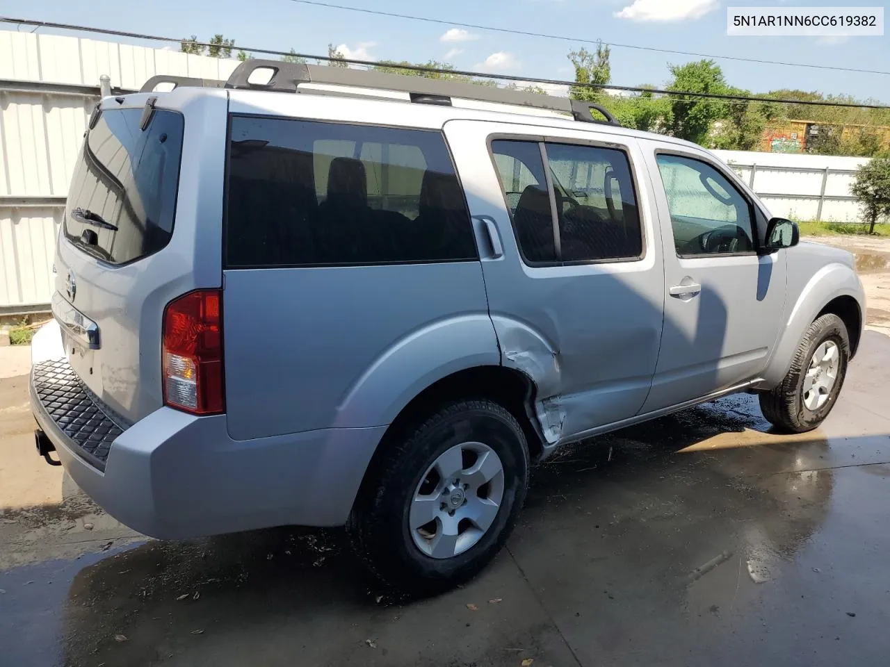 2012 Nissan Pathfinder S VIN: 5N1AR1NN6CC619382 Lot: 71449054