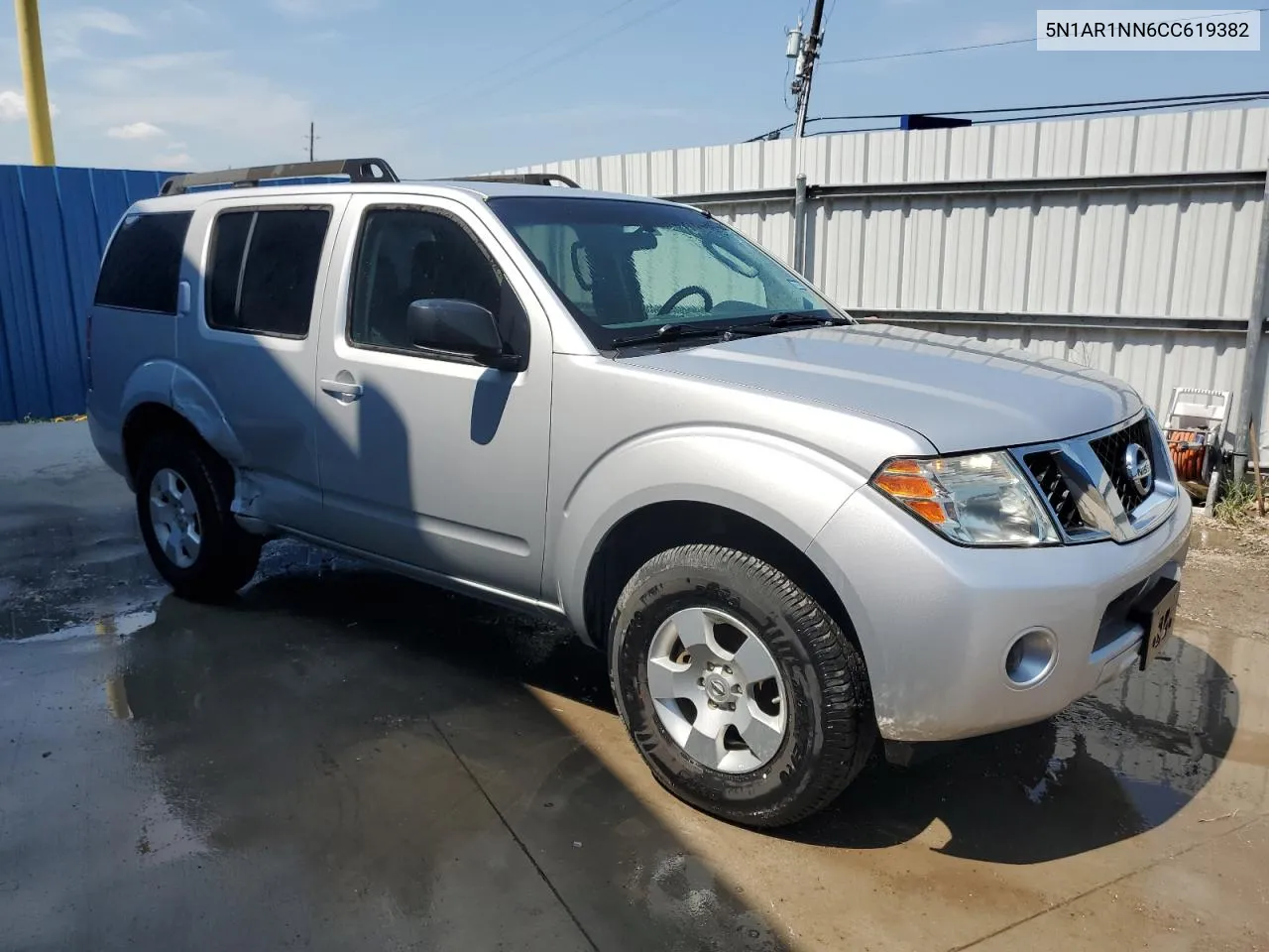 2012 Nissan Pathfinder S VIN: 5N1AR1NN6CC619382 Lot: 71449054