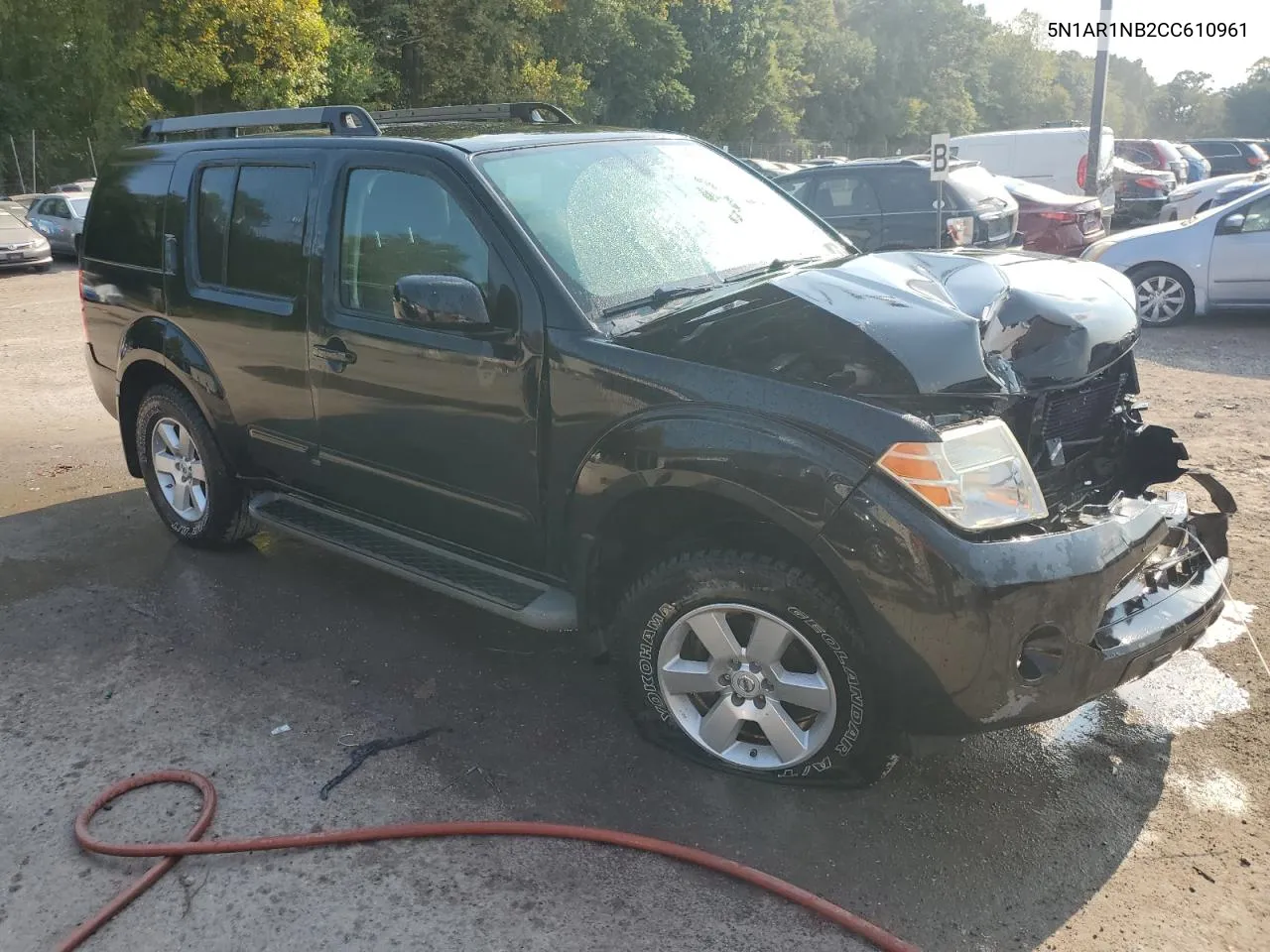 2012 Nissan Pathfinder S VIN: 5N1AR1NB2CC610961 Lot: 71468544