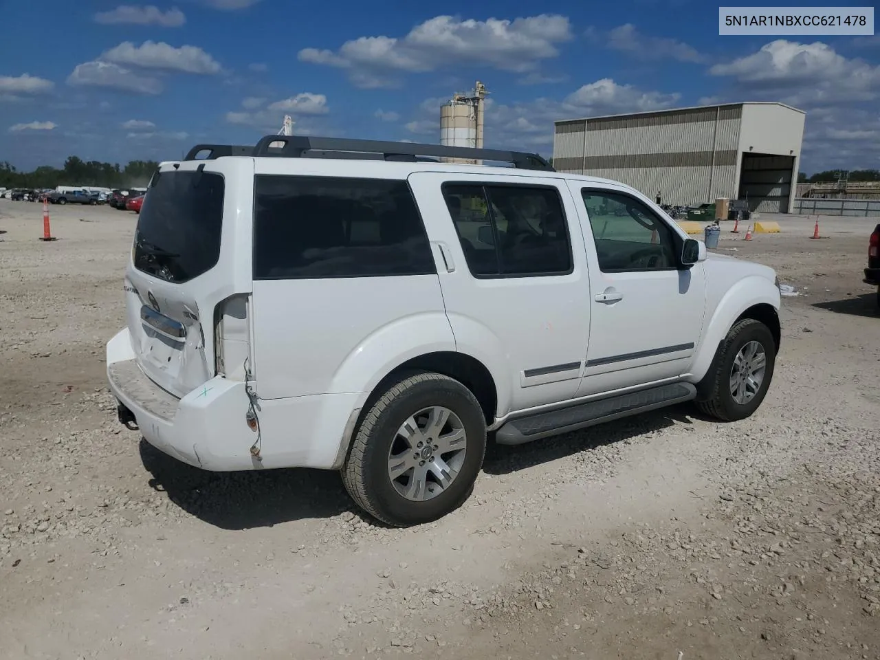 2012 Nissan Pathfinder S VIN: 5N1AR1NBXCC621478 Lot: 71752354