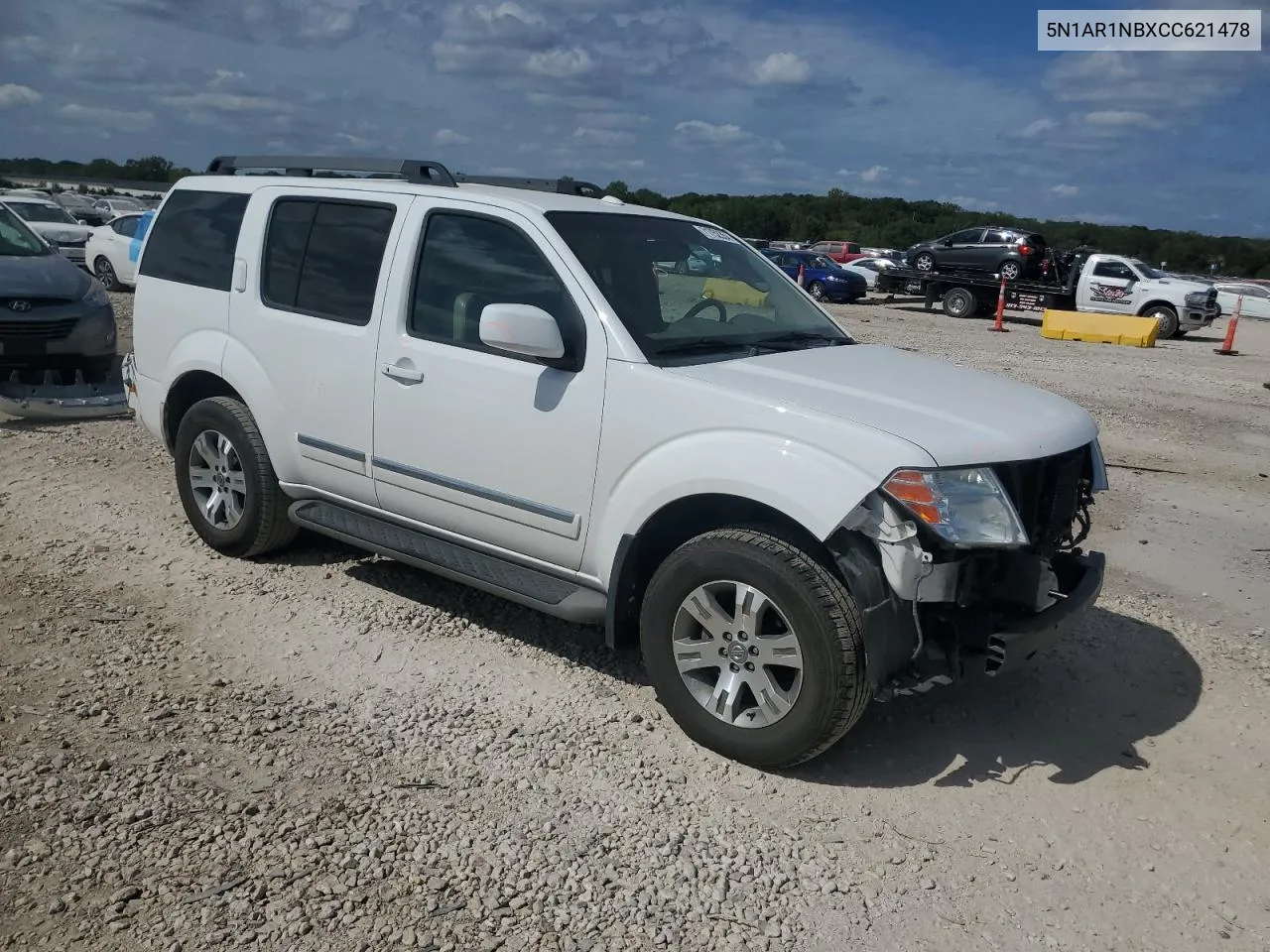 2012 Nissan Pathfinder S VIN: 5N1AR1NBXCC621478 Lot: 71752354