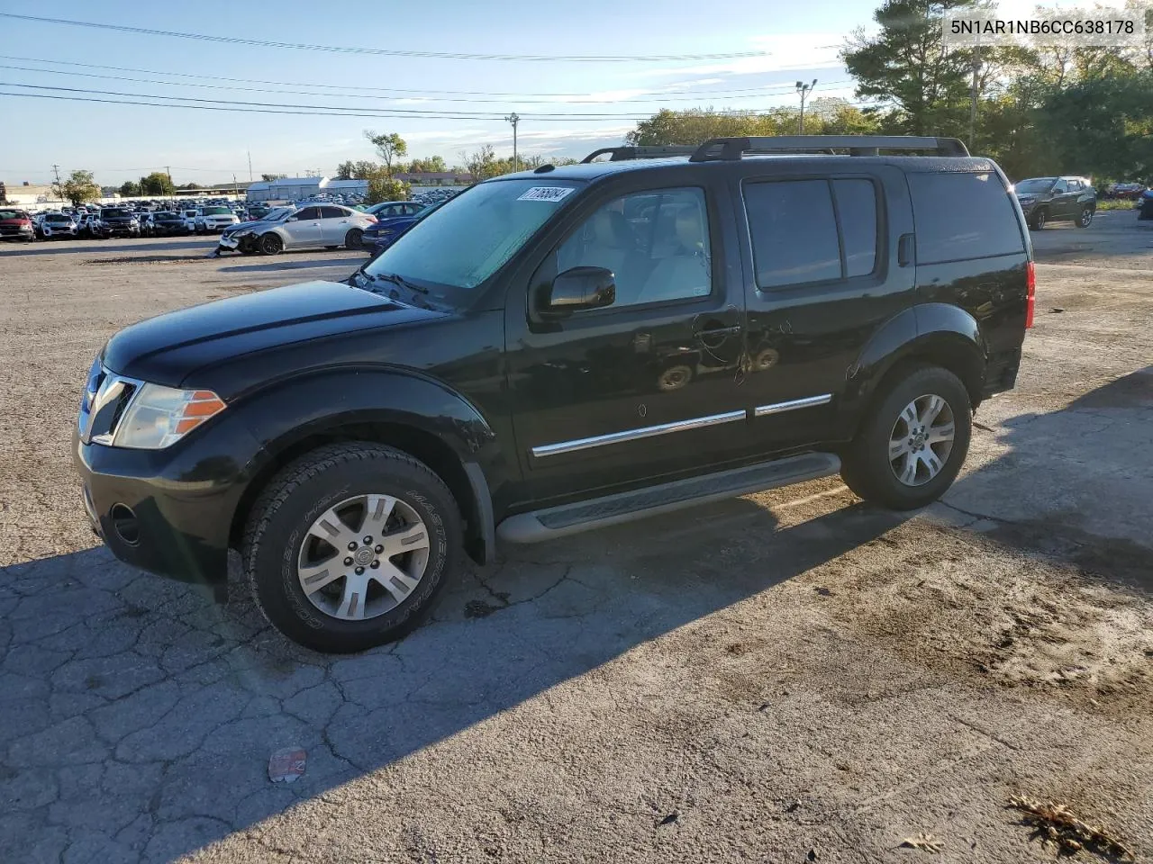 2012 Nissan Pathfinder S VIN: 5N1AR1NB6CC638178 Lot: 71765084