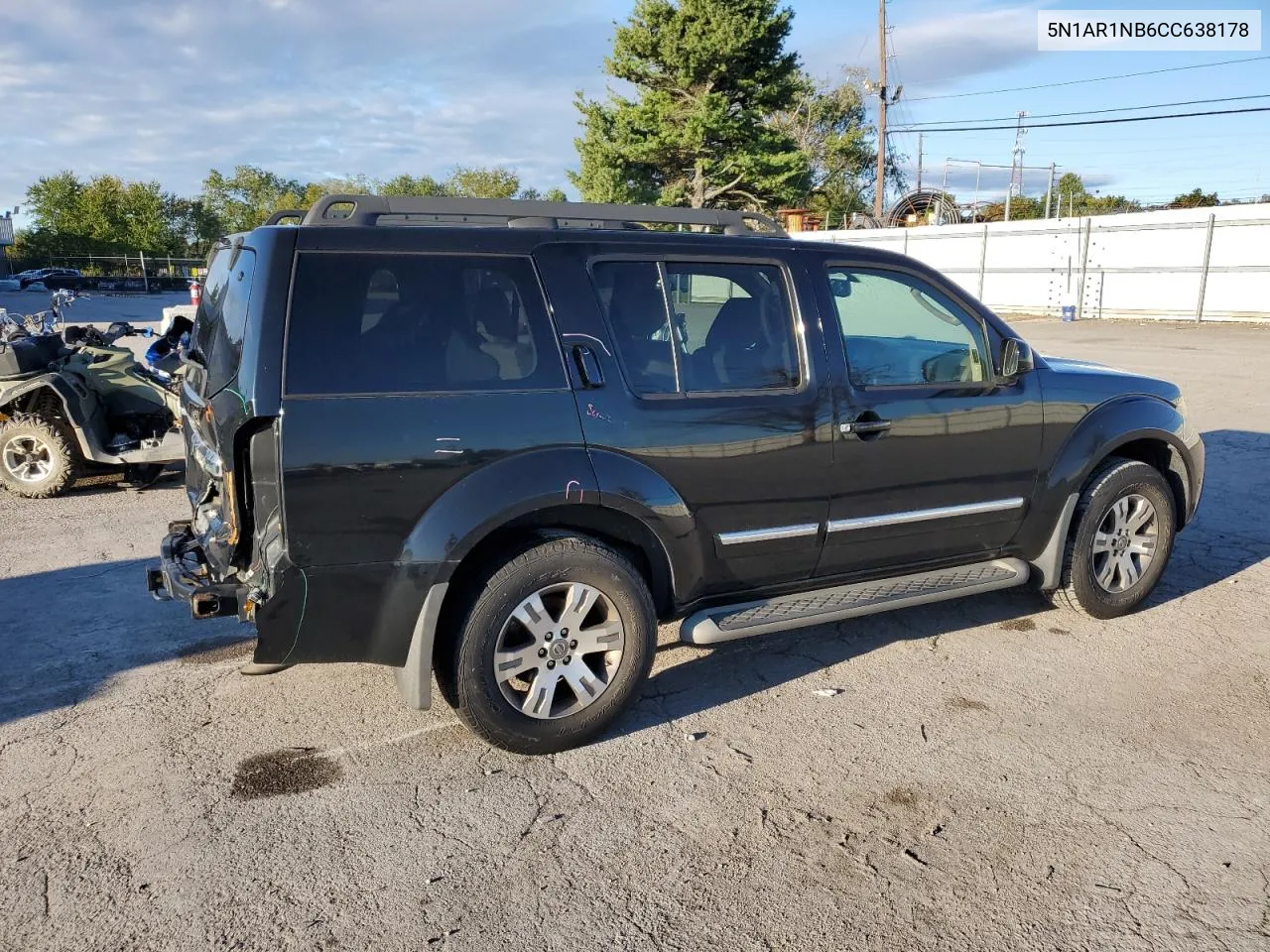 2012 Nissan Pathfinder S VIN: 5N1AR1NB6CC638178 Lot: 71765084