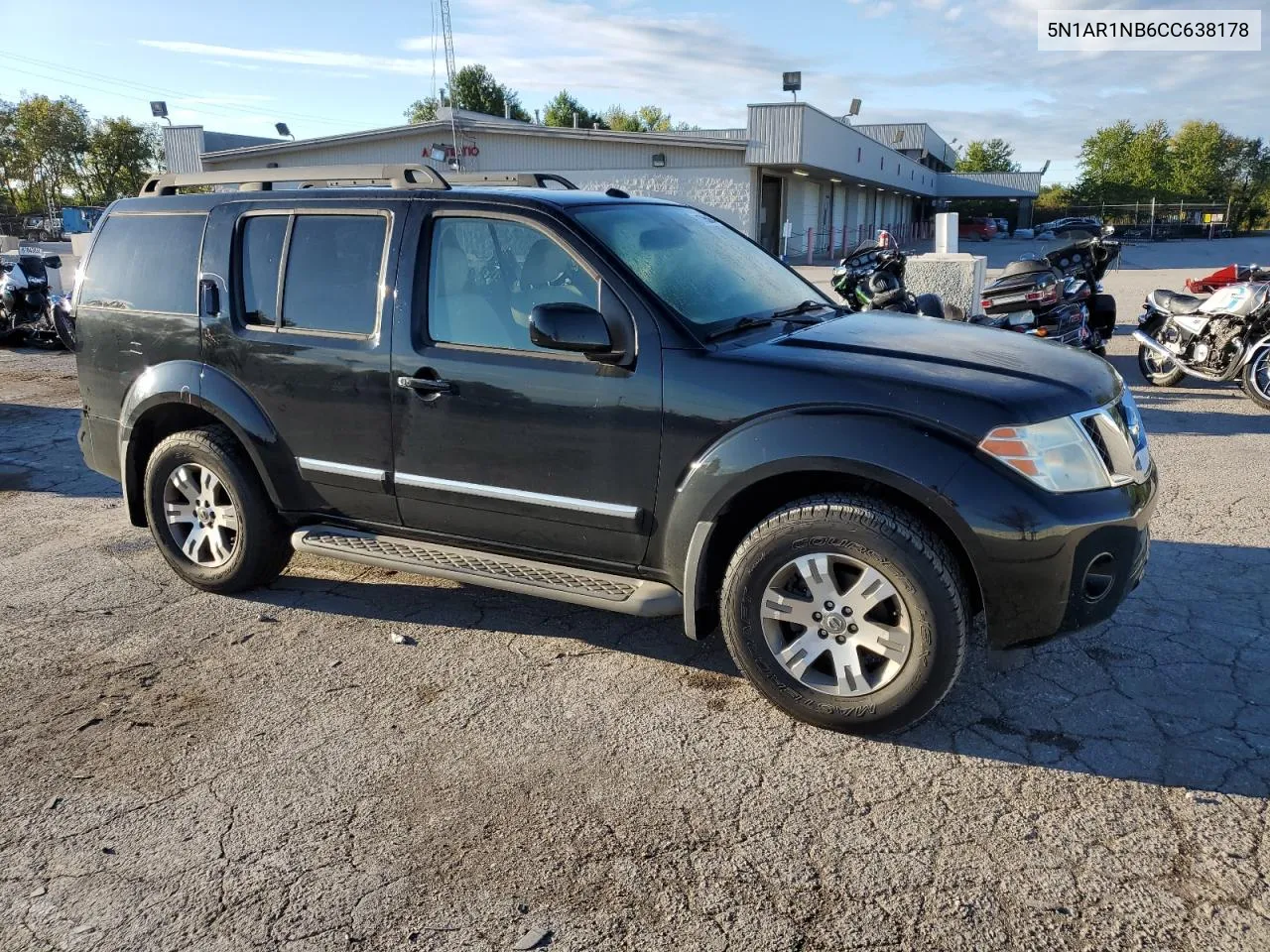 2012 Nissan Pathfinder S VIN: 5N1AR1NB6CC638178 Lot: 71765084