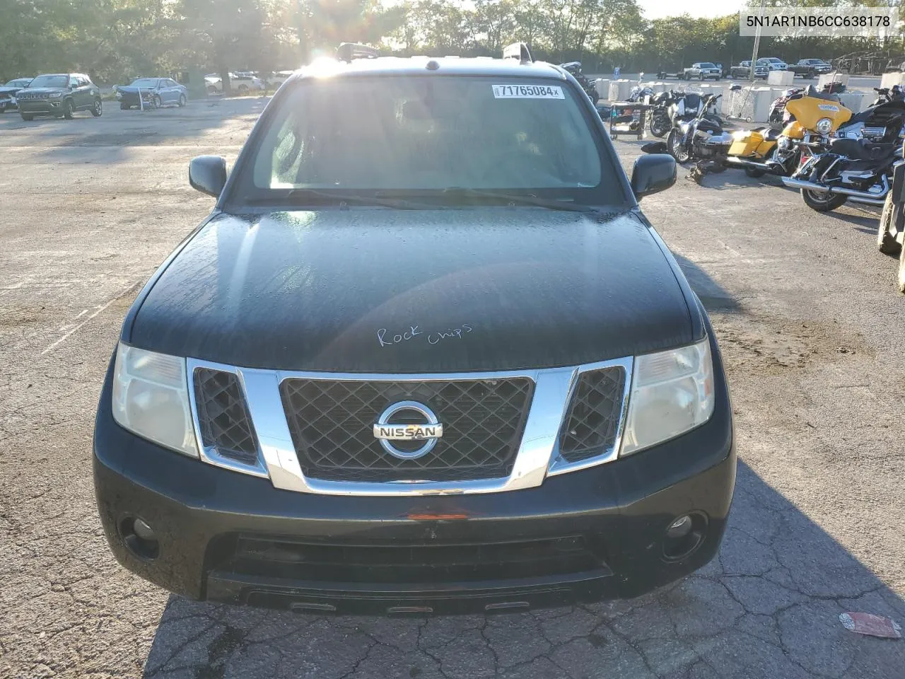 2012 Nissan Pathfinder S VIN: 5N1AR1NB6CC638178 Lot: 71765084