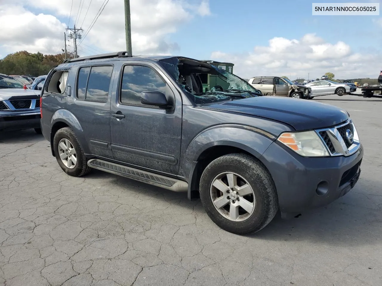 2012 Nissan Pathfinder S VIN: 5N1AR1NN0CC605025 Lot: 73211194