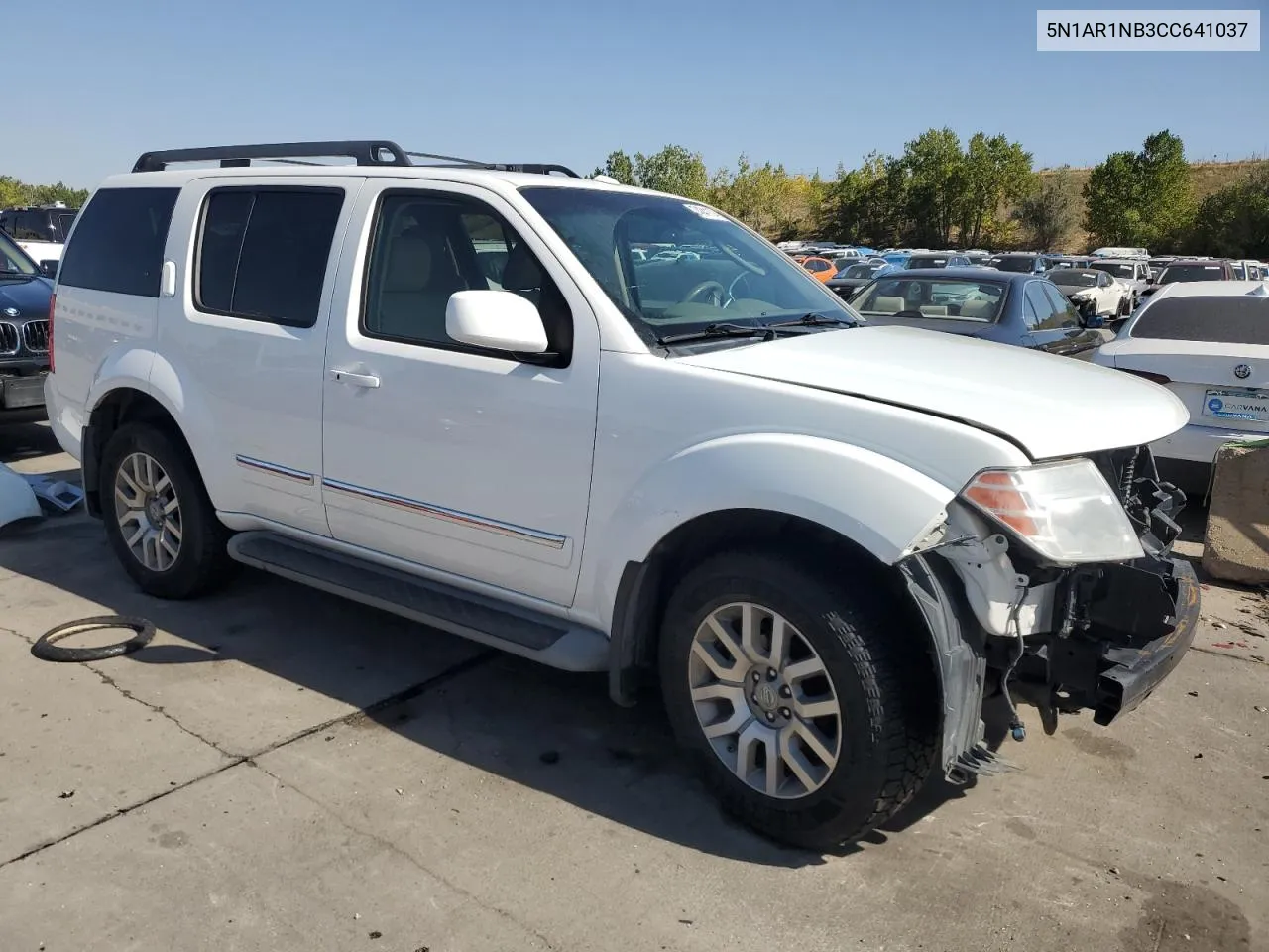 2012 Nissan Pathfinder S VIN: 5N1AR1NB3CC641037 Lot: 74341174