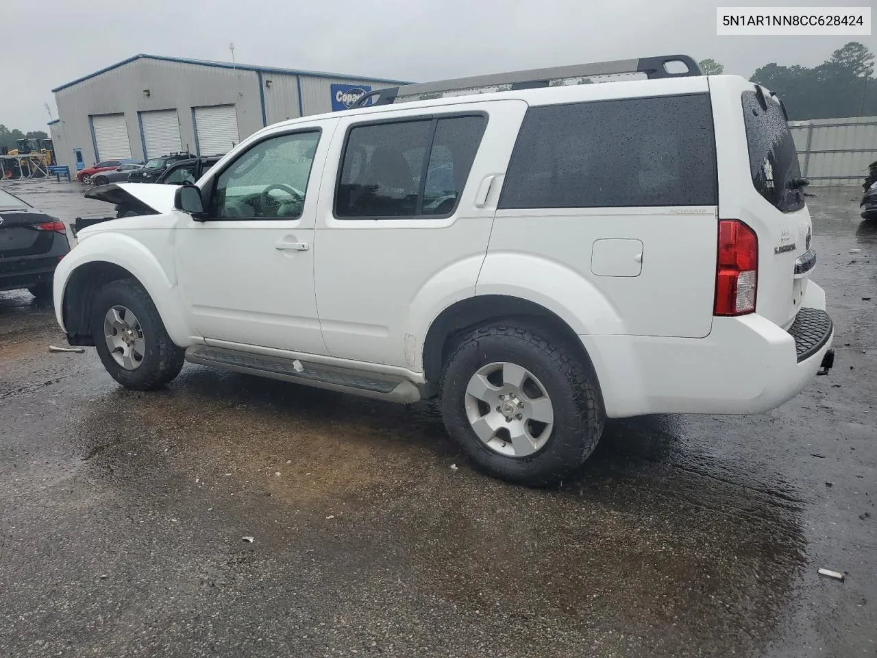 2012 Nissan Pathfinder S VIN: 5N1AR1NN8CC628424 Lot: 74556504