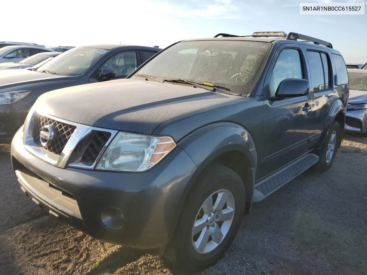 2012 Nissan Pathfinder S VIN: 5N1AR1NB0CC615527 Lot: 75123344