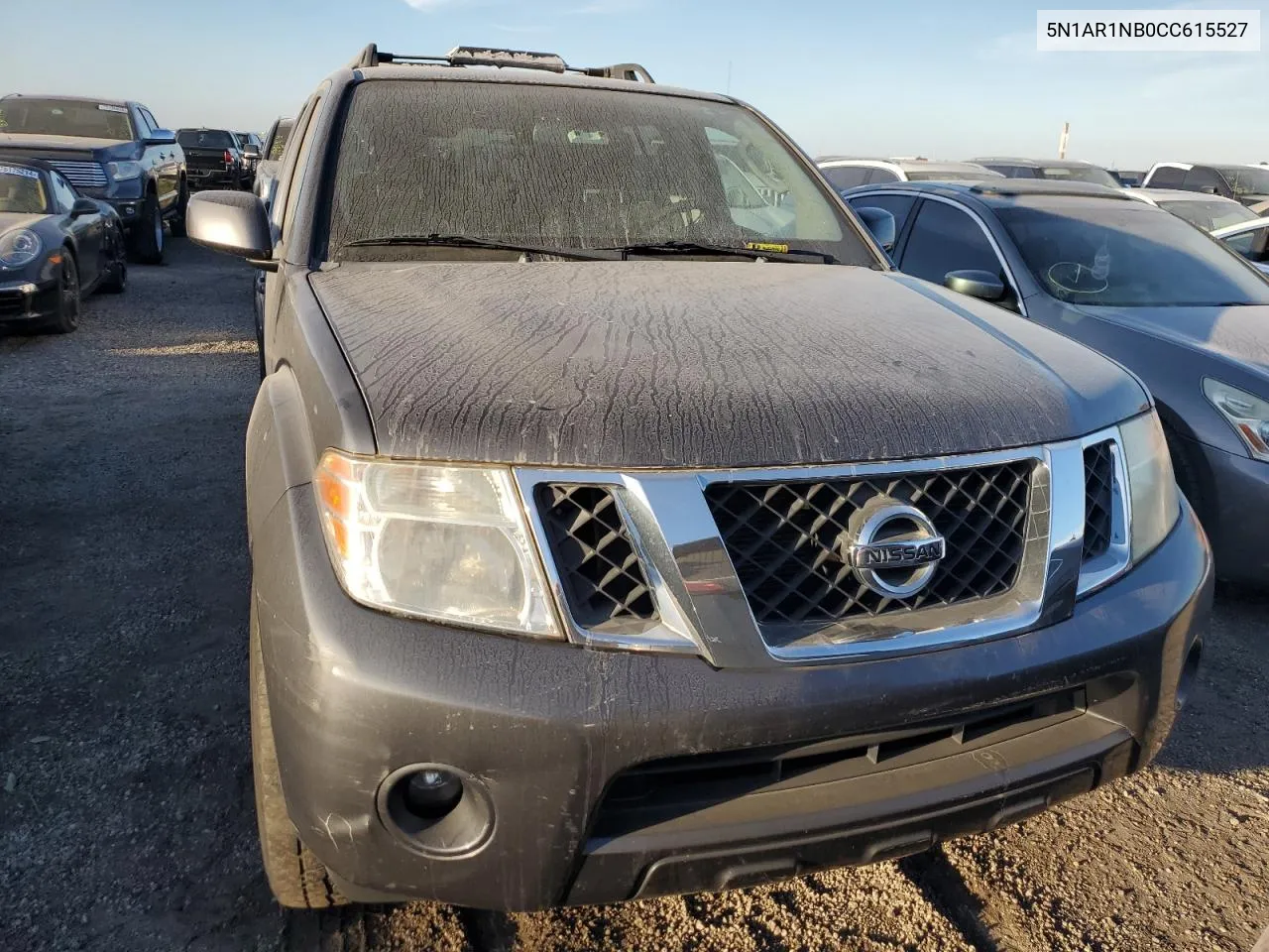 2012 Nissan Pathfinder S VIN: 5N1AR1NB0CC615527 Lot: 75123344