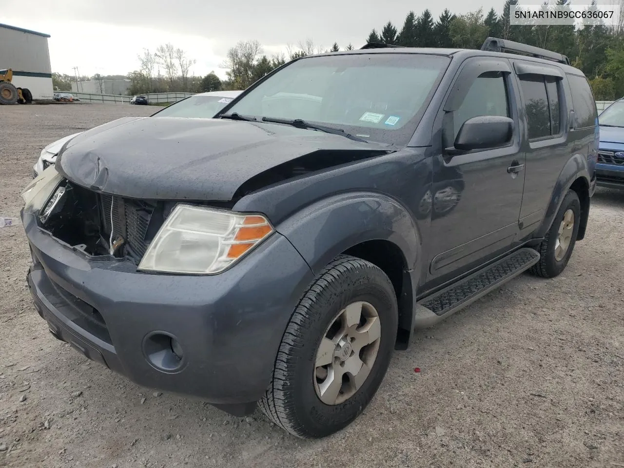 2012 Nissan Pathfinder S VIN: 5N1AR1NB9CC636067 Lot: 75494434