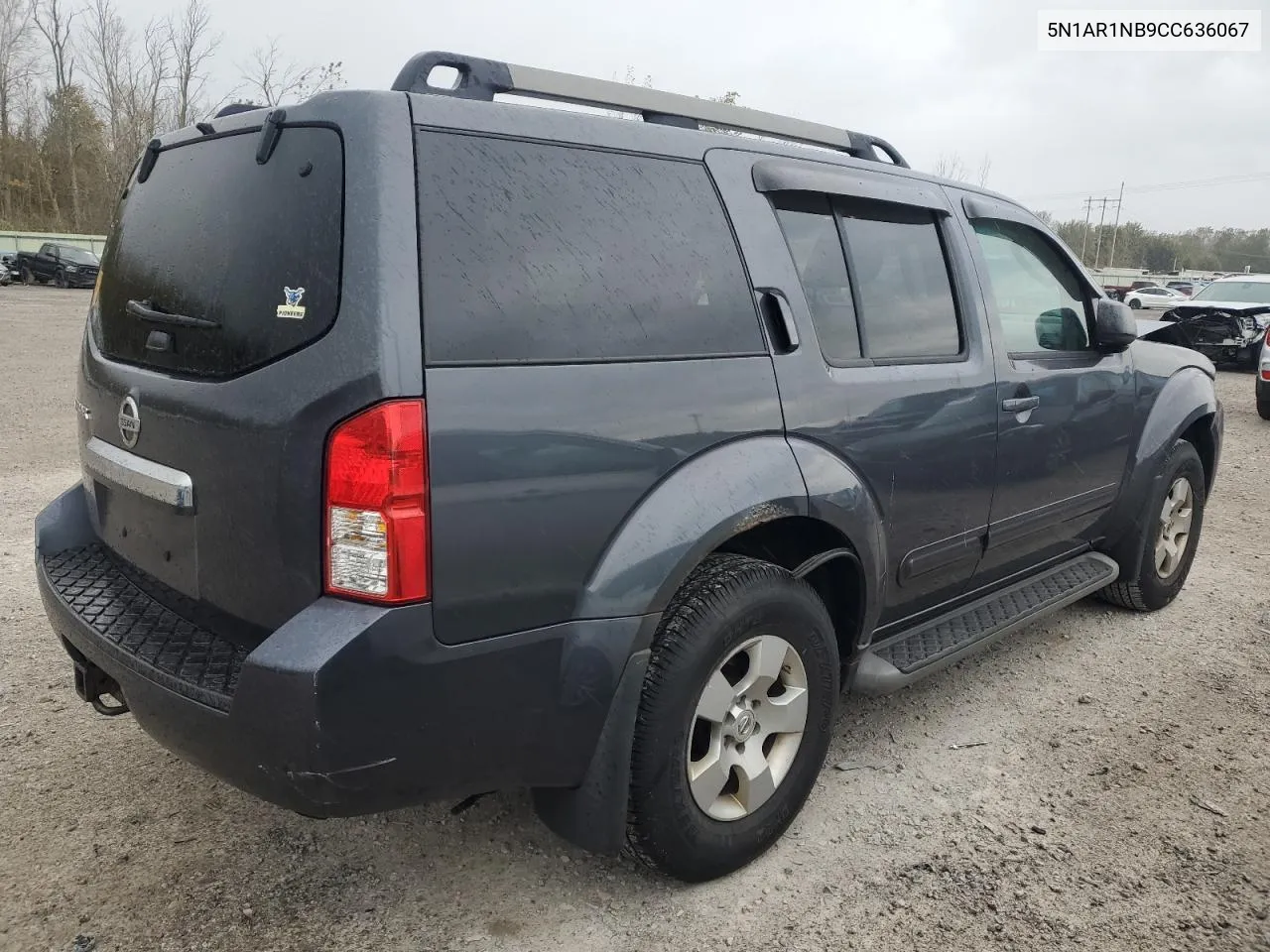 2012 Nissan Pathfinder S VIN: 5N1AR1NB9CC636067 Lot: 75494434